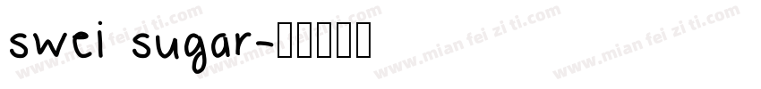 swei sugar字体转换